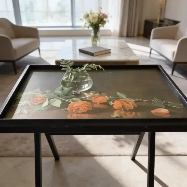 Producto - Bandeja tipo mesa plegable vintage