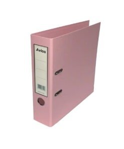 Producto - BIBLIORATO AVIOS A4 LOMO ANCHO ROSA PASTEL