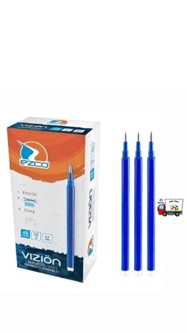Producto - Repuesto lapicera borrable ezco (mayor)