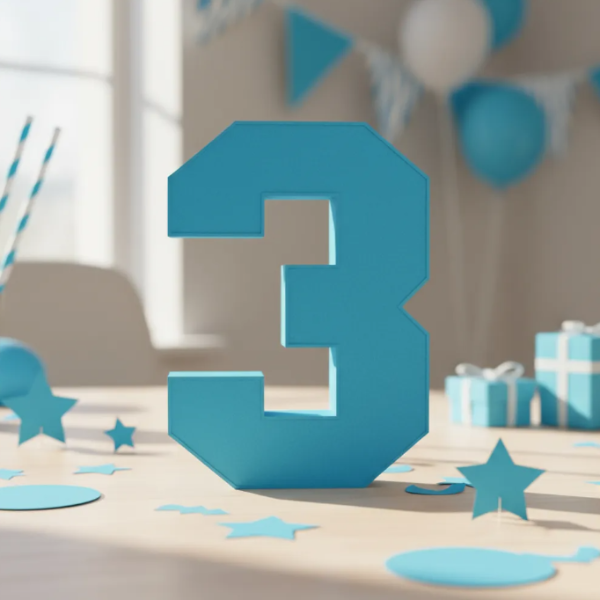 Producto - Kit Imprimible Molde Números 3d 14 Cm Editables