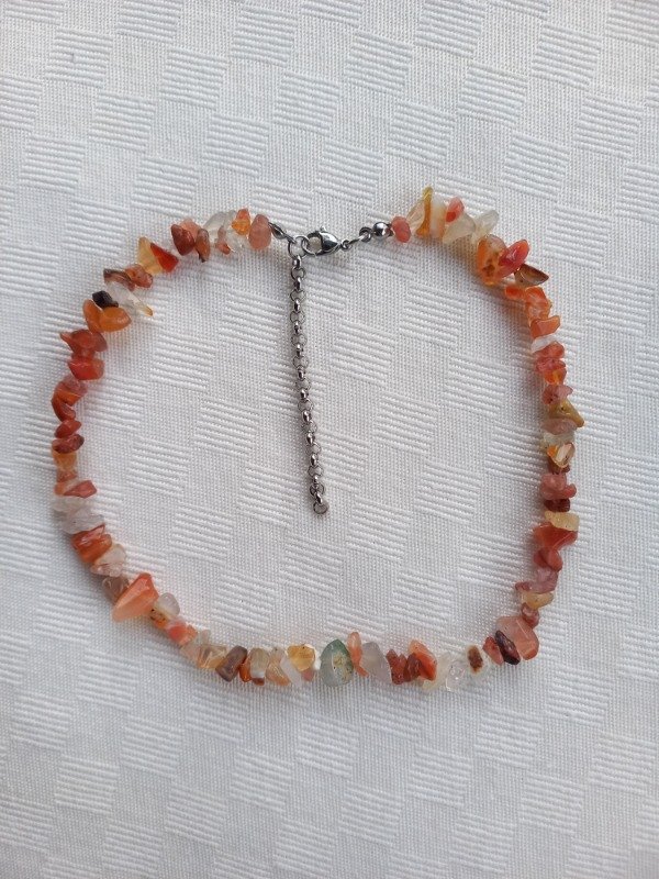 Producto - Gargantilla Gaia - Agata Cornalina