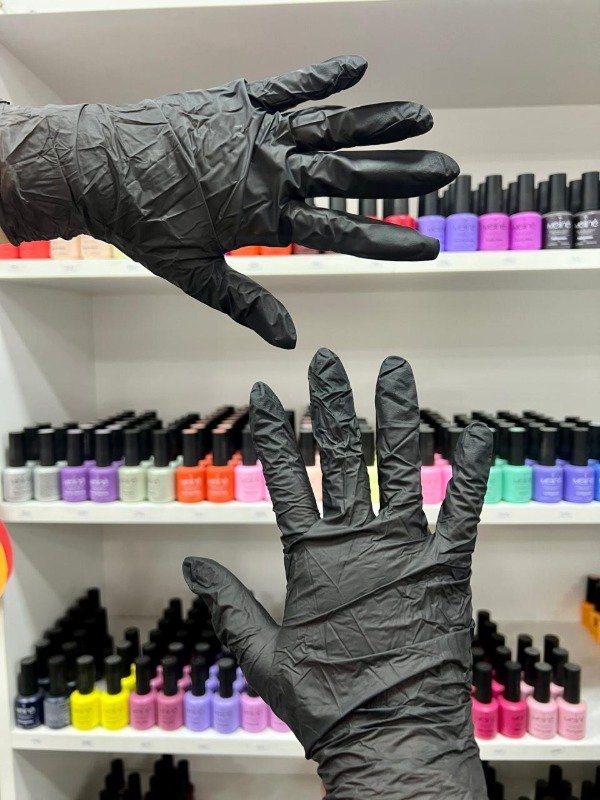 Producto - Guantes nitrilo color rosa o negro - 10 unidades