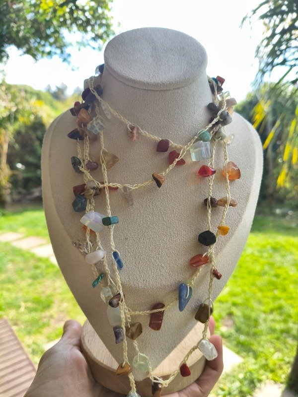 Producto - Collar mix piedras Ipanema mil vueltas - 3