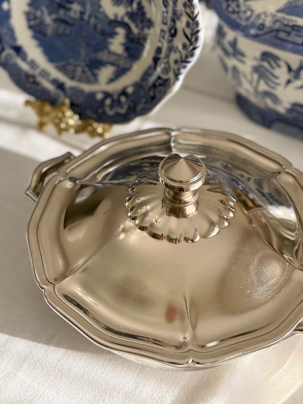 Producto - Guisera metal plateado Toledo