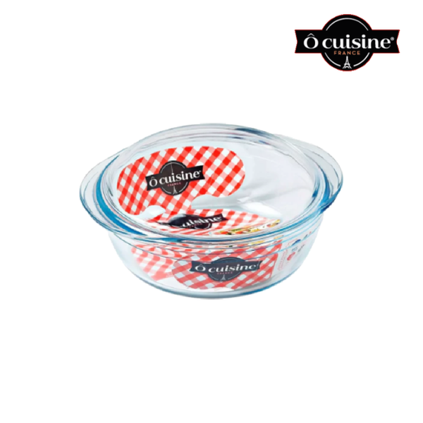 Producto - CACEROLA REDONDA OVENWARE 27X23X11CM 3 L CON TAPA OCUISINE (cod. 1608)