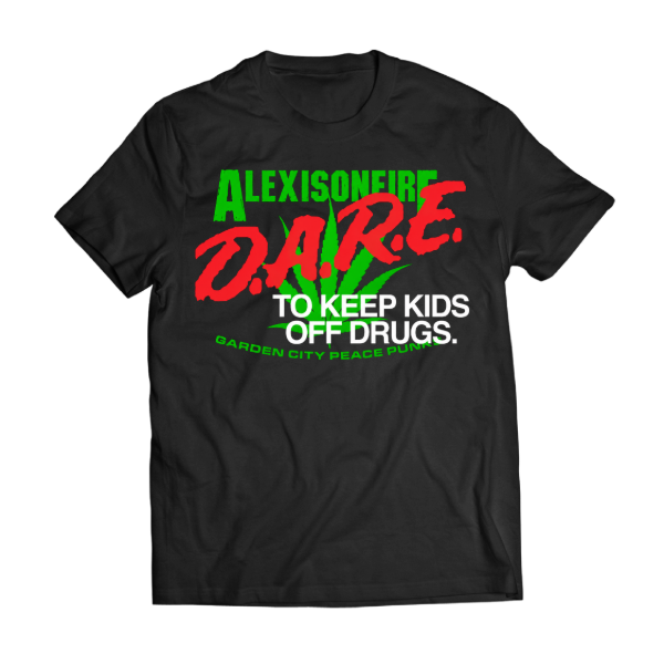 Producto - Remera Alexis on Fire Dare To keep kids off drugs