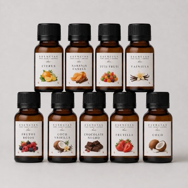 Producto - Esencias concentradas 20ml jabon velas