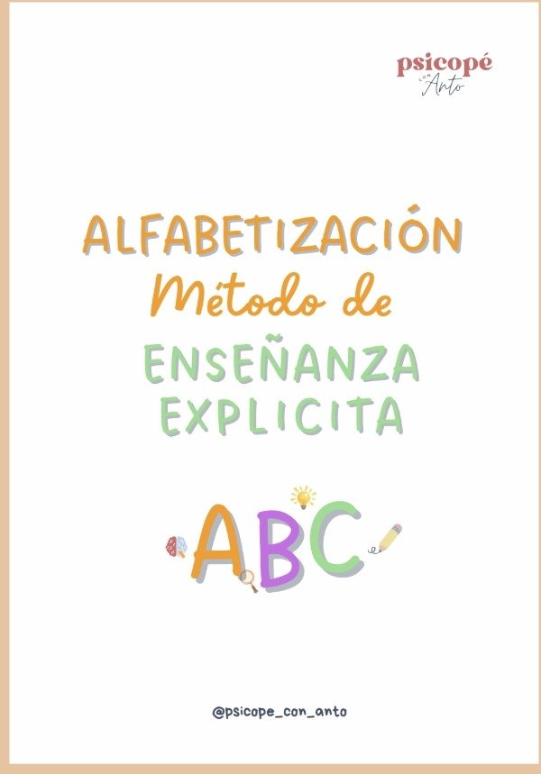 Producto - Pack completo Alfabetización