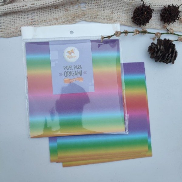 Producto - Multicolor Lineal 15x15 20 papeles simple faz