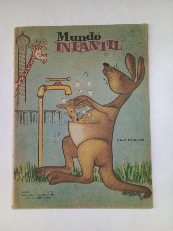 Producto - Mundo infantil #513 - Agosto 1959 - Periquita Flash Gordon