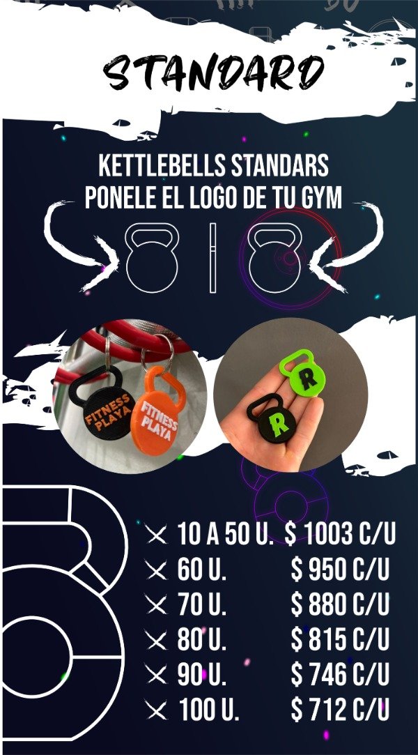 Producto - Kettlebells Standar