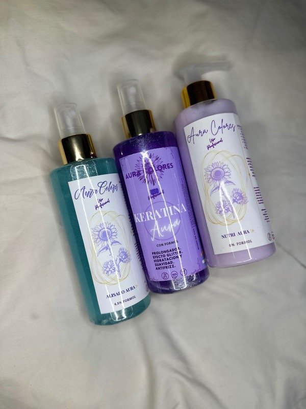 Producto - Combo lacio sin secador ni planchita de 250ml.