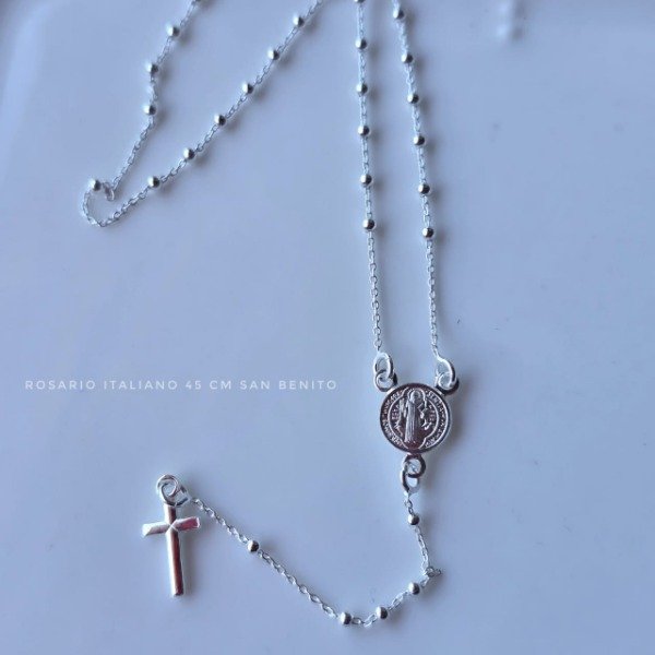 Producto - Rosario italiano 45 dije San Benito