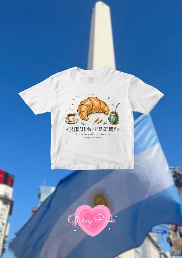 Producto - Baby Tee Medialuna Fruta Del Bien - DTF