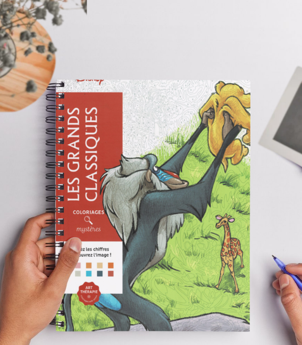 Producto - Libro Colorea Y Descubre El Misterio Grandes Clasicos TOMO 1 DISNEY