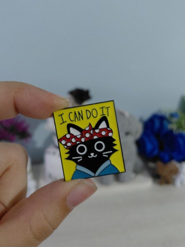 Producto - Pin metalizado - I can do it #1938