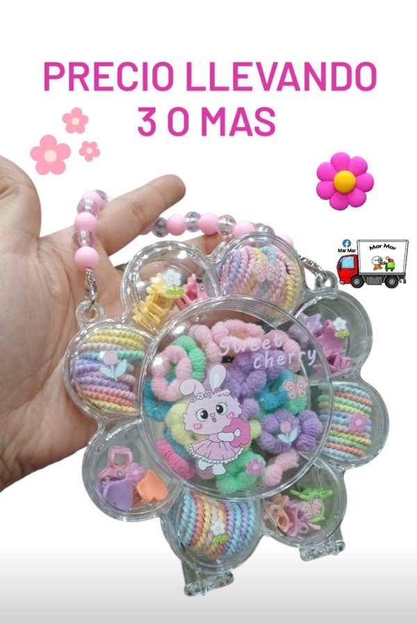 Producto - Set gomitas flor (cantidad)