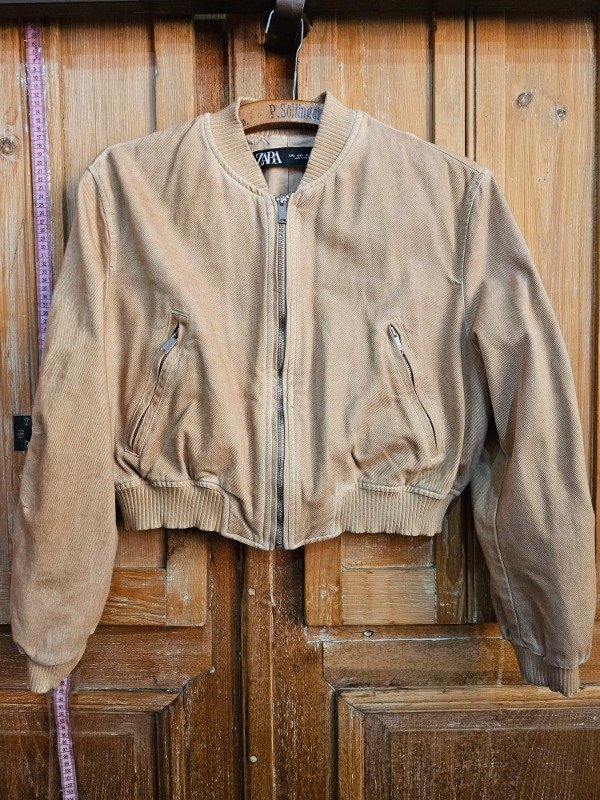 Producto - Bomber Zara Beige t.S
