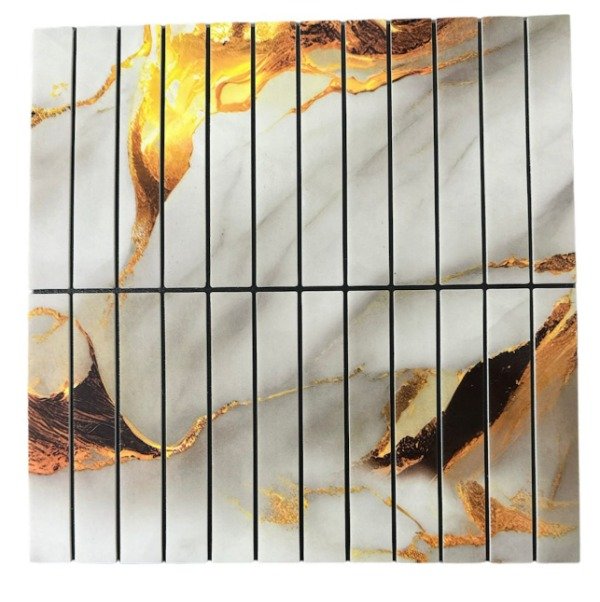 Producto - Mosaico  Autoadhesivo 30x30cm Dorado