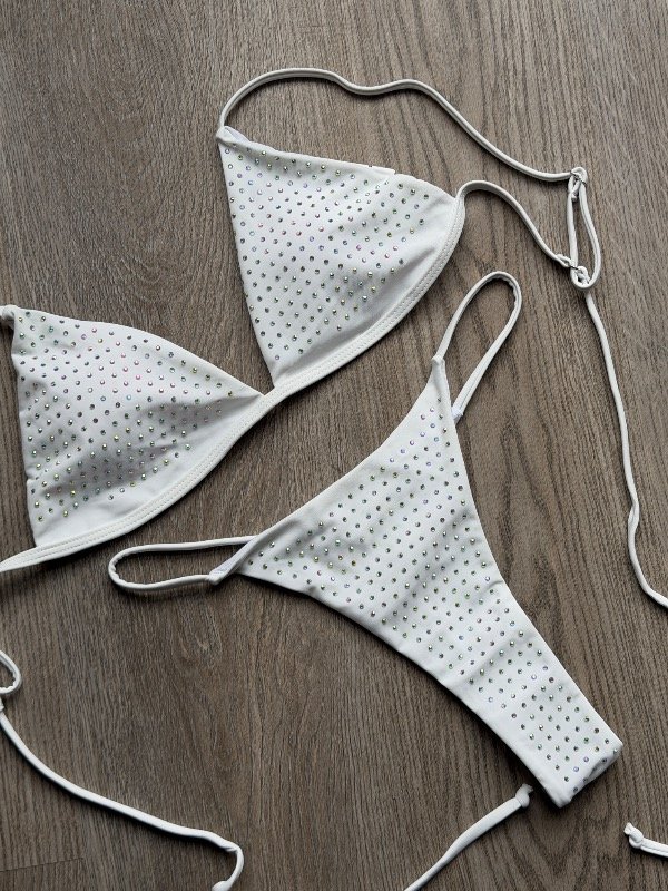 Producto - Bikini Atenas strass blanca - 2