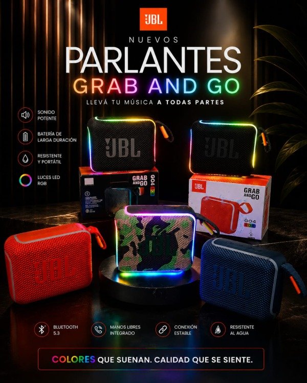 Producto - Parlante Bluetooth JBL GO4
