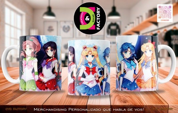 Producto - Taza - Anime - Sailor Moon - #198 - TZ-RT-BL-11OZ-198-ANM-SM