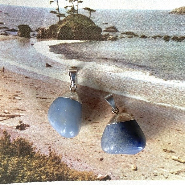 Producto - COLLAR VENUS CUARZO AZUL - 3
