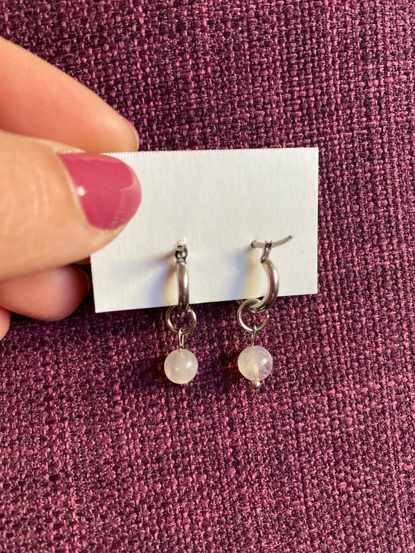 Producto - Aros Opalina lunar