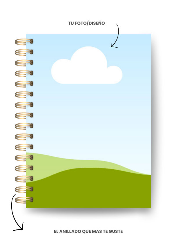 Producto - AGENDA SEMANAL 2026 COLOR TAPA PERSONALIZADA