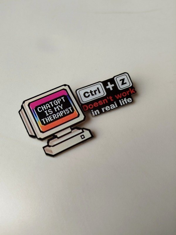 Producto - PINS CHAT GPT (Acrilico)