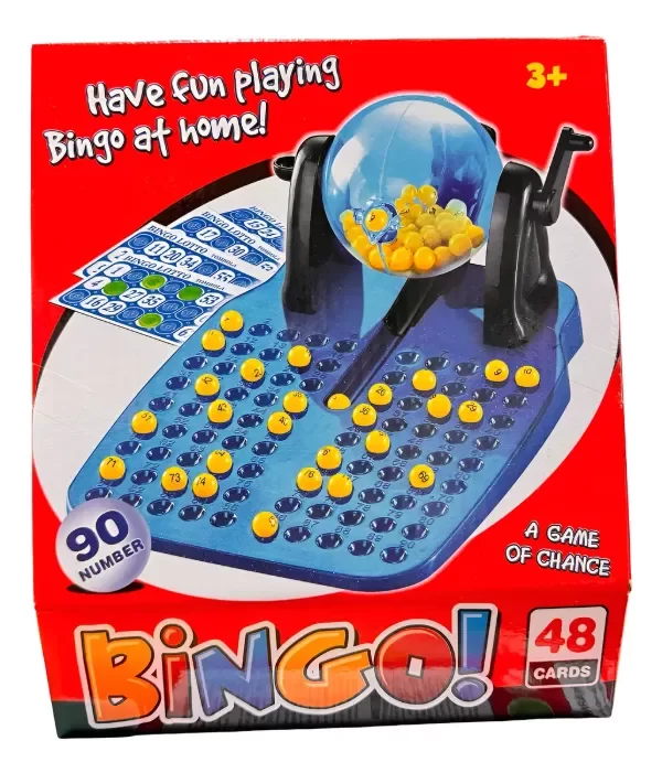 Producto - Juego De Mesa Bingo Con Bolillero Sebigus