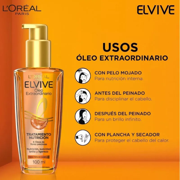 Producto - Elvive óleo extraordinario x 100ml