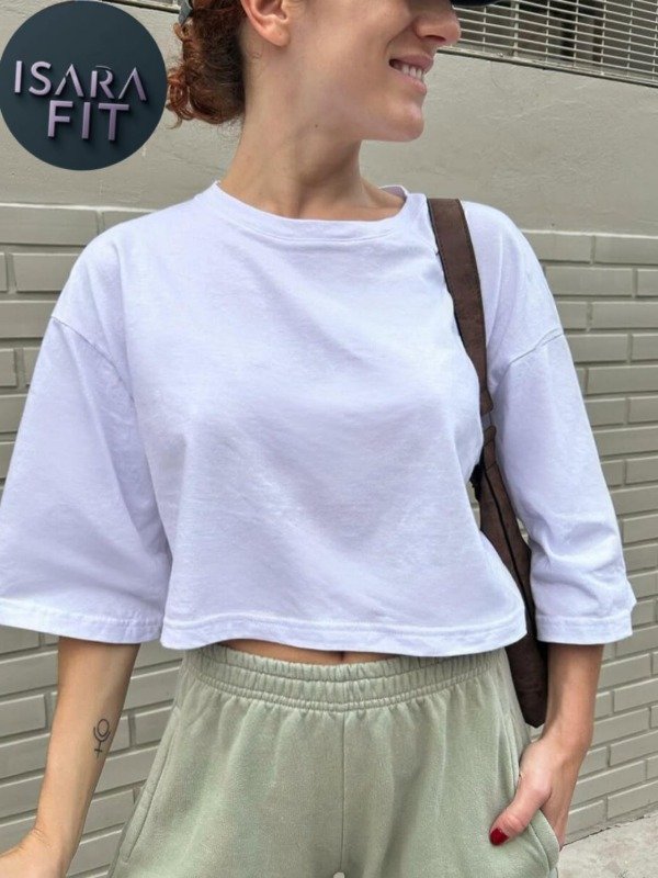 Producto - Remera Boxy Fit Blanca - 1