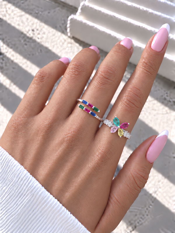 Producto - ANILLO CUBICS MULTICOLOR 0089