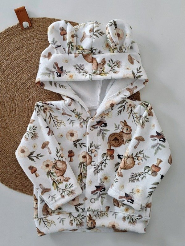 Producto - Campera Micropolar: BOSQUE CREMA