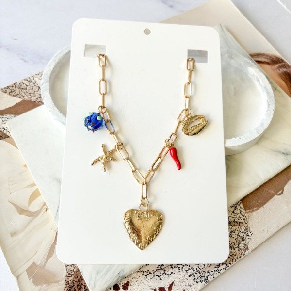 Producto - Collar Multi Charm Love