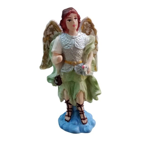 Producto - IMAGEN ARCANGEL SAN RAFAEL RESINA NACIONAL 10CM - 281-18