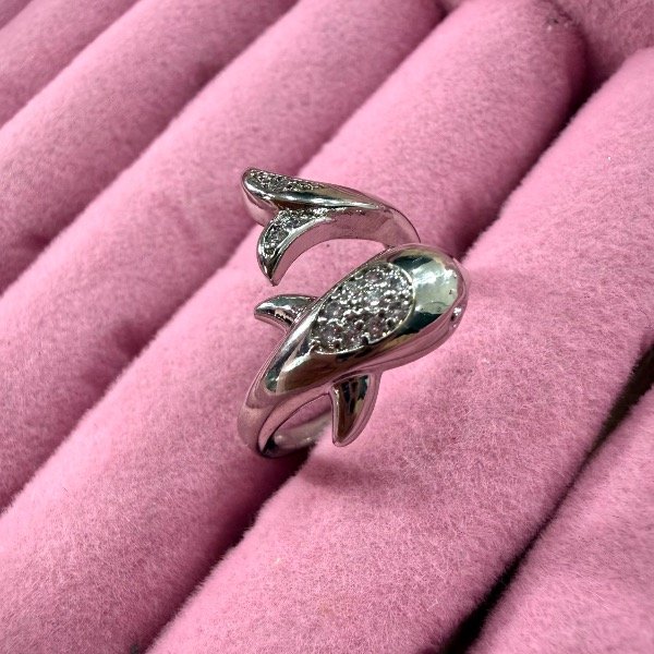 Producto - Anillo Dolphin-Acero rodinado