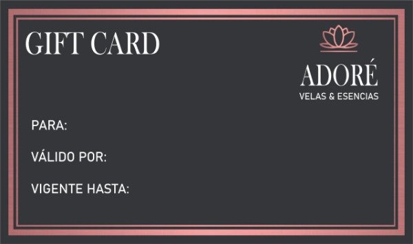 Producto - Gift Card