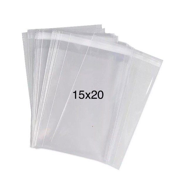 Producto - Bolsa Protectora Con Adhesivo 15x20