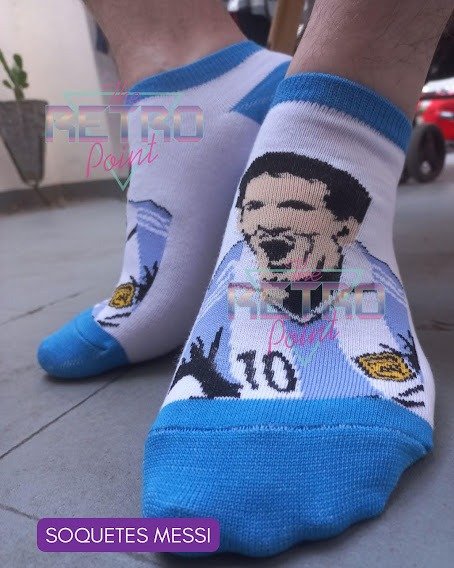 Producto - Soquete Argentina Messi