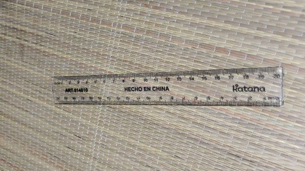 Producto - Regla 20 cm clasica