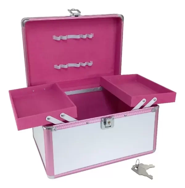 Producto - MALETIN DE ALUMINIO COLOR 2 BANDEJAS