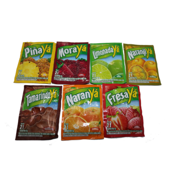 Producto - Jugos Yá sabor mora (sobre)