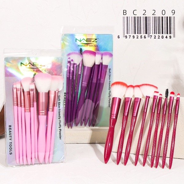 Producto - Set de brochas rostro y ojos diamante - NAEZ