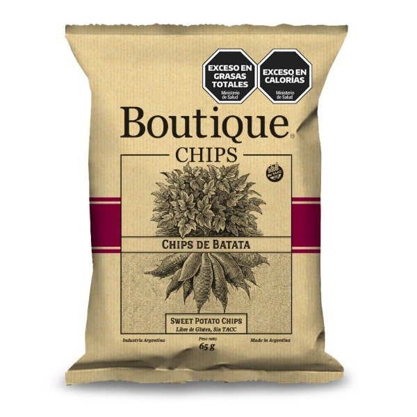 Producto - Chips de batata 65 gr SIN TACC BOUTIQUE CHIPS