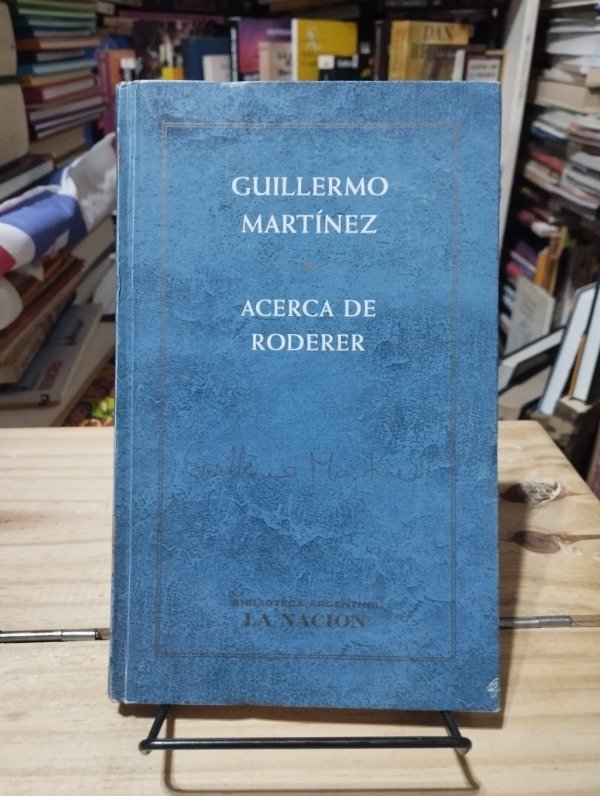 Producto - ACERCA DE RODERER - Guillermo Martínez