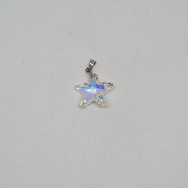 Producto - Dije cristal tornasolado estrella