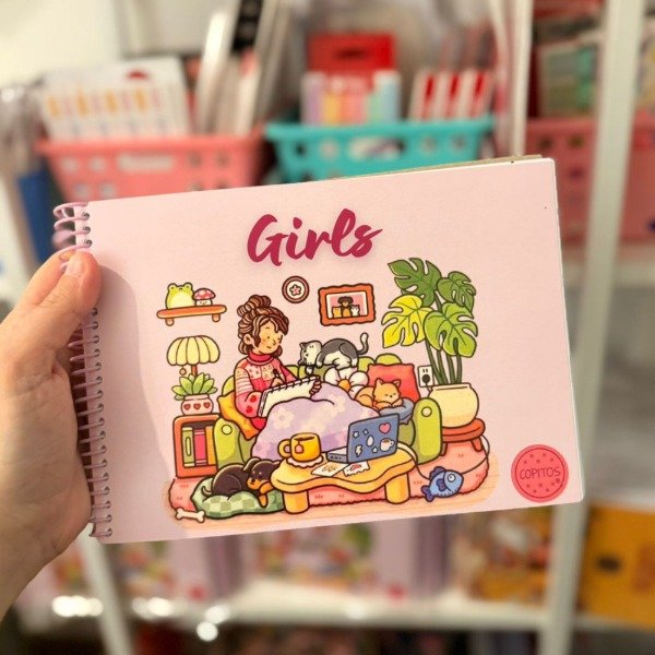 Producto - Libro para pintar Girls