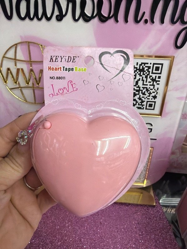 Producto - Porta cinta corazon rosa